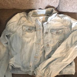 Distressed Jean Jacket